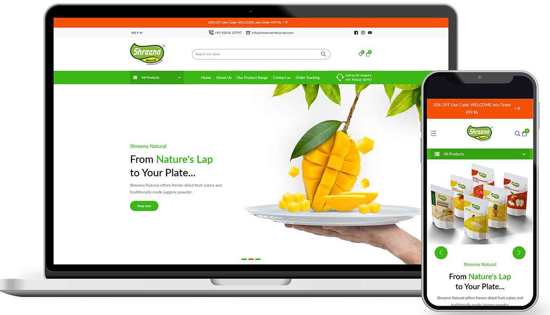 From Nature’s Lap to your plate — shreenanatural.com